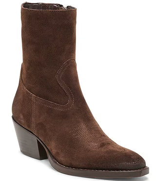 KLYDE BOOT, DARK BROWN SUEDE