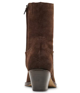 KLYDE BOOT, DARK BROWN SUEDE