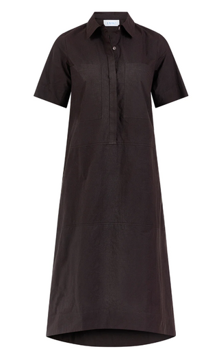 CITY DRESS, GANACHE