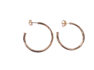 Petite Everybody's Favorite Hoops, Burnished 18K Gold Plated (Antique)