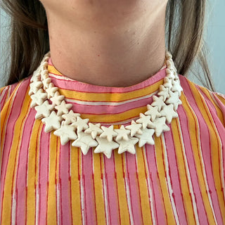 STAR NECKLACE - SMALL - SMALL - COCONUT