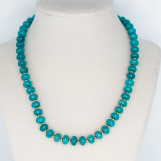 Sea Glass Necklace - Blue