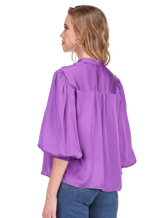 Front Split Top, Amethyst