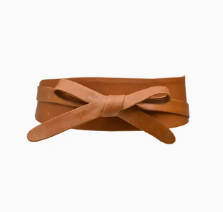 WRAP BELT - COGNAC