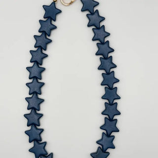 Sea Star Necklace - Large - Navy