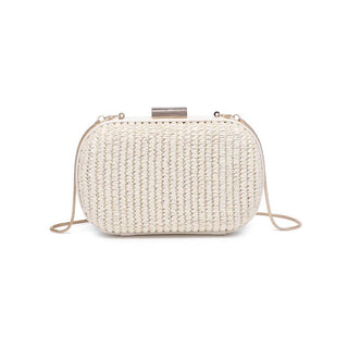 Alix Evening Bag: Ivory