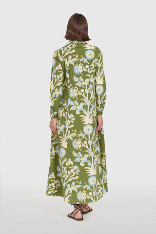 CLASSIC SHIRTDRESS, OASIS GROVE