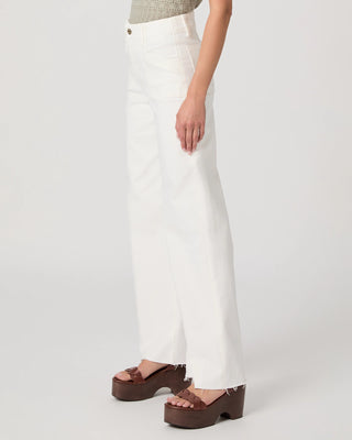ANESSA 31" W/RAW HEM, TONAL ECRU