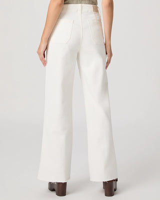 ANESSA 31" W/RAW HEM, TONAL ECRU