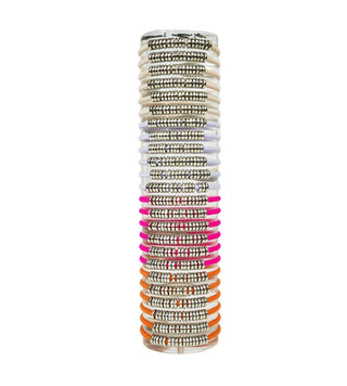 DISC UNDER THE SUN - MIX & MATCH / BRACELET / HAIRTIES / SPRING / SUMMER / 24 pcs: UNDER THE SUN / REFILL / GOLD