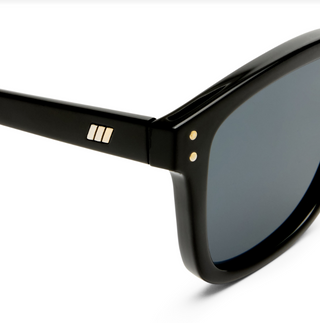 LE PSECS LE DOMINO+ SUNGLASSES, BLACK