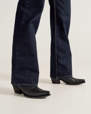 THE SADIE, MIDNIGHT/COWHIDE