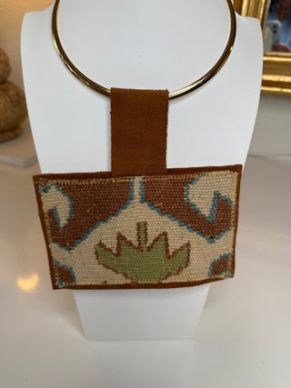 ORIJINAL KILIM PENDANT NECKLACE, SKINNY