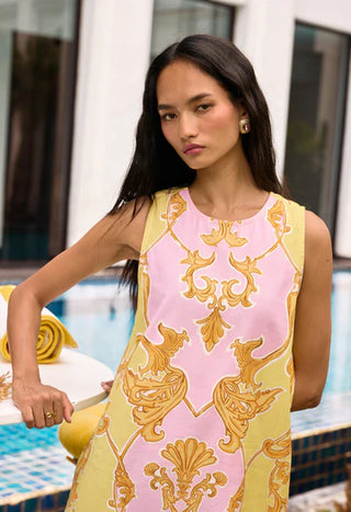 FRANKIE DRESS, SIRENS BLUSH