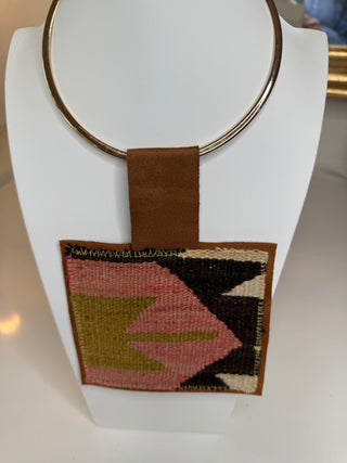 ORIJINAL KILIM PENDANT NECKLACE, SKINNY