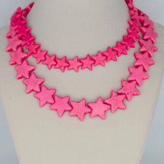Sea Star Necklace - Small - Bubble Gum Pink