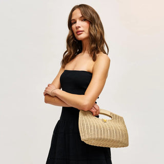 RILEY CLUTCH - NATURAL