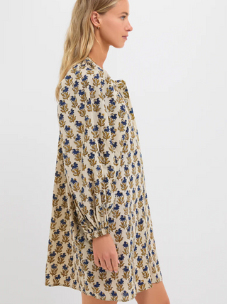 THE MINKA DRESS, GOLDEN PRINT