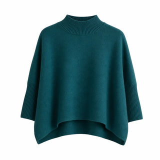 AJA SWEATER, PAGODA TEAL