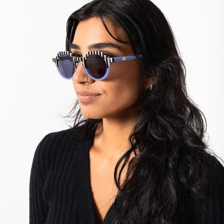 SARDINE GEORGIE SUNGLASSES - POOL BOY BLUES SUNGLASSES
