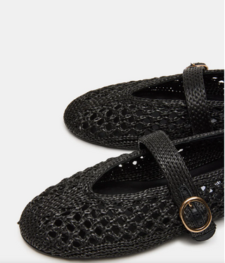 ALARA FLATS, BLACK