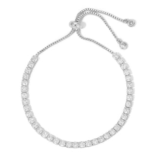 Pulley Tennis Bracelet: Gold / 3mm
