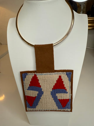 ORIJINAL KILIM PENDANT NECKLACE, SKINNY