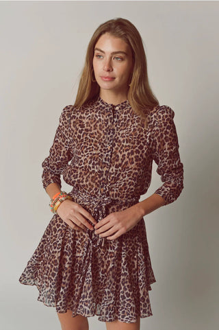 THE JENICA DRESS, LEOPARD