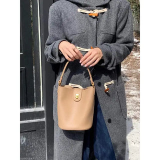 TOP HANDLE CROSSBODY, BEIGE
