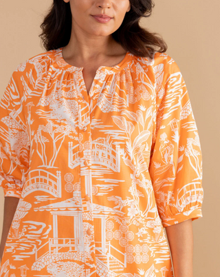 MADELINE DRESS, MELON
