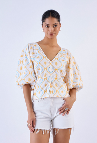 VIVI TOP, TREASURES AQUA