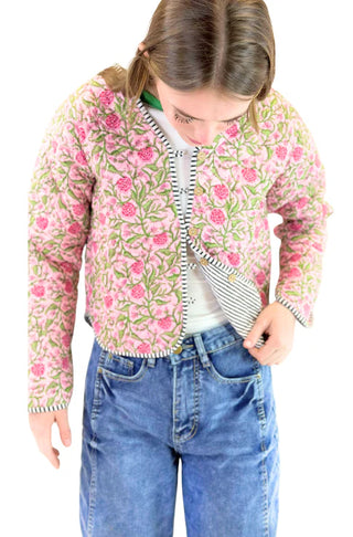 ZOIE JACKET, PINK