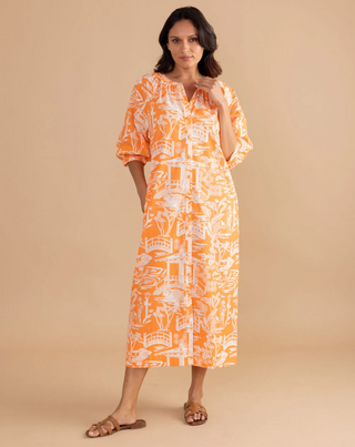 MADELINE DRESS, MELON