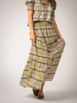 ABBY SKIRT, CAMDEN PLAID