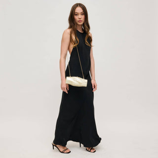 Eden Evening Bag: Champagne