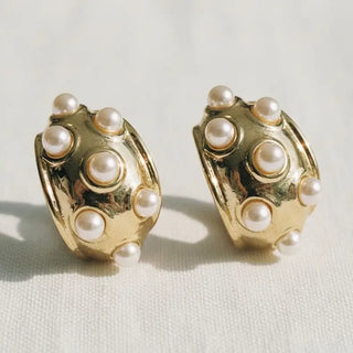 Vintage Pearl Drop Earrings