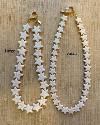 Sea Star Necklace - Large - Coconut
