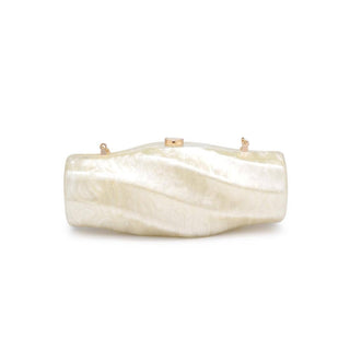 Eden Evening Bag: Champagne