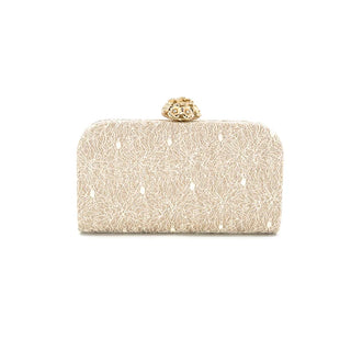 EVENING BAG, CHAMPAGNE