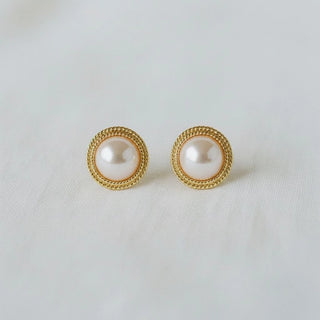 Pearl Accent Drop Earrings