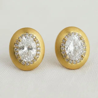 Chic Vintage-Style Geometric Drop Earrings