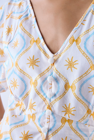 VIVI TOP, TREASURES AQUA