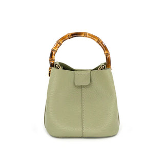 ZANTE BAG BAMBOO HANDLE, SAGE