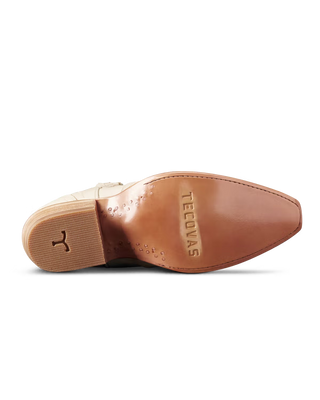 THE LYNN, CREAM/COWHIDE