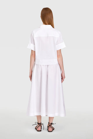 PAVILLION SKIRT, WHITE