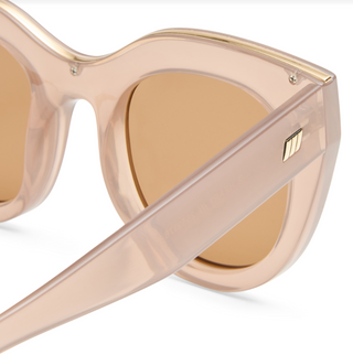 LE SPECS AIR HEART SUNGLASSES, MINK