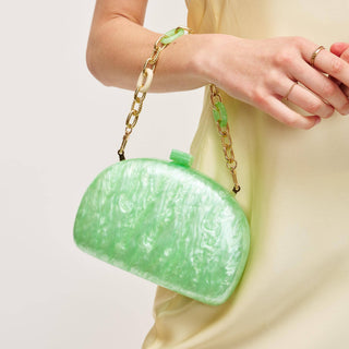 Morgan Evening Bag: Ivory