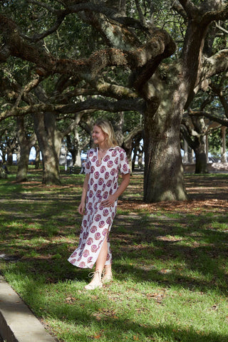 Crimson Paisley Anna Maxi