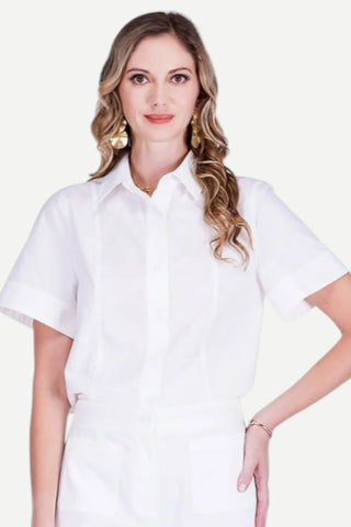 STITCHED SHIRT, WHITE