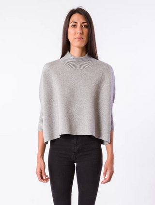 KERISMA AJA SWEATER, HEATHER GREY